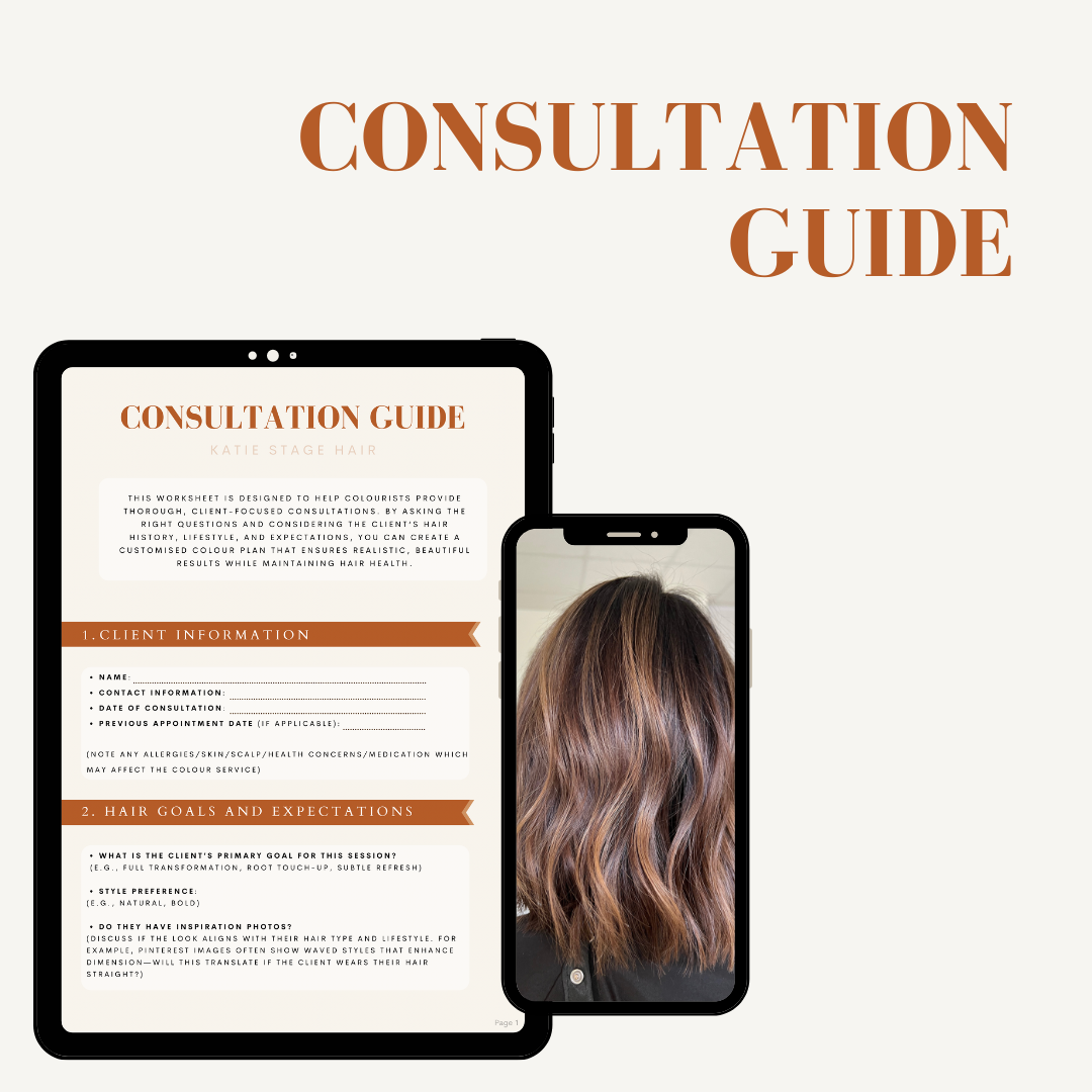 Consultation Guide for hair stylists