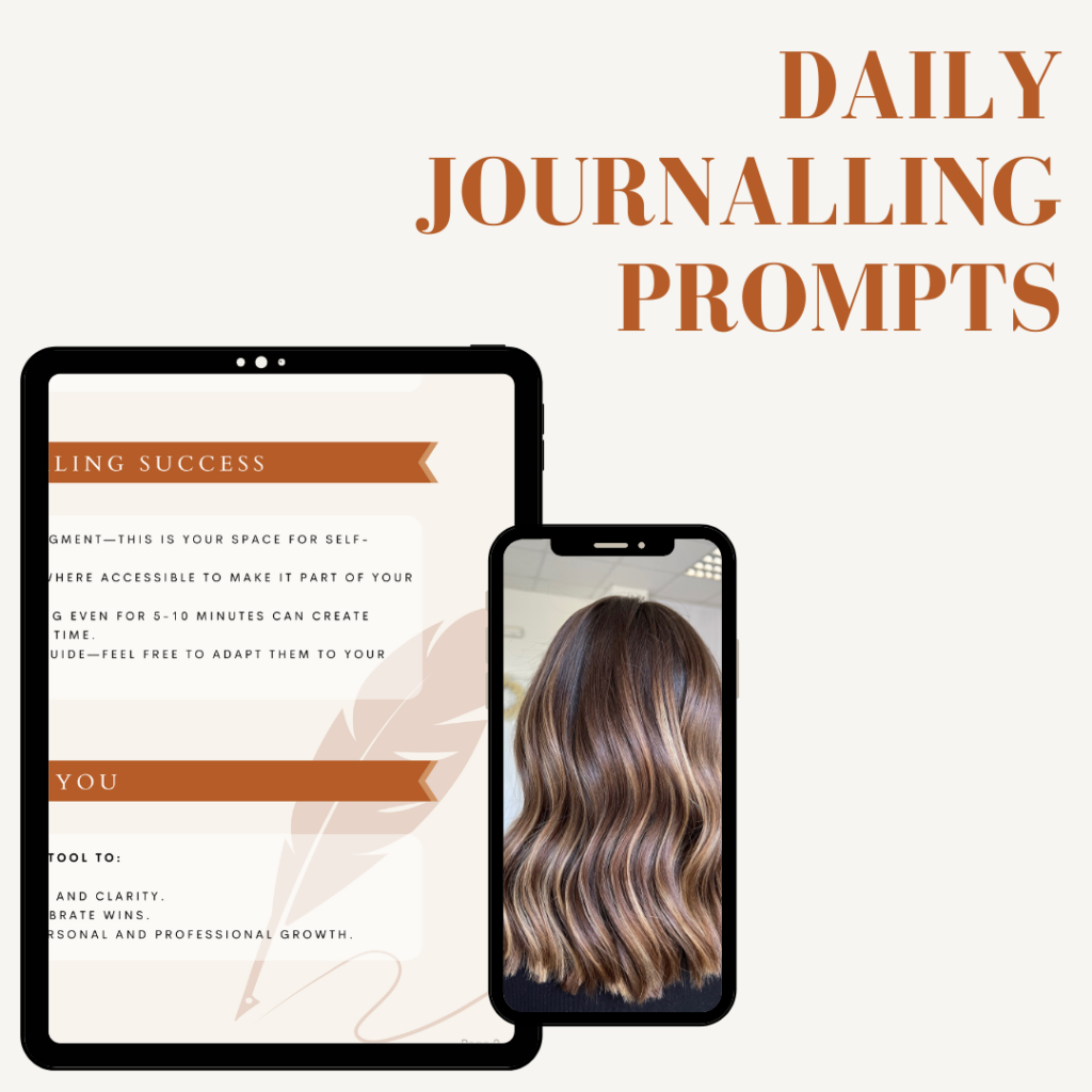 Daily journaling prompts for hair stylists